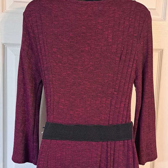 Ronni Nicole NWT Dark Red Pullover Dress - Picture 6 of 8